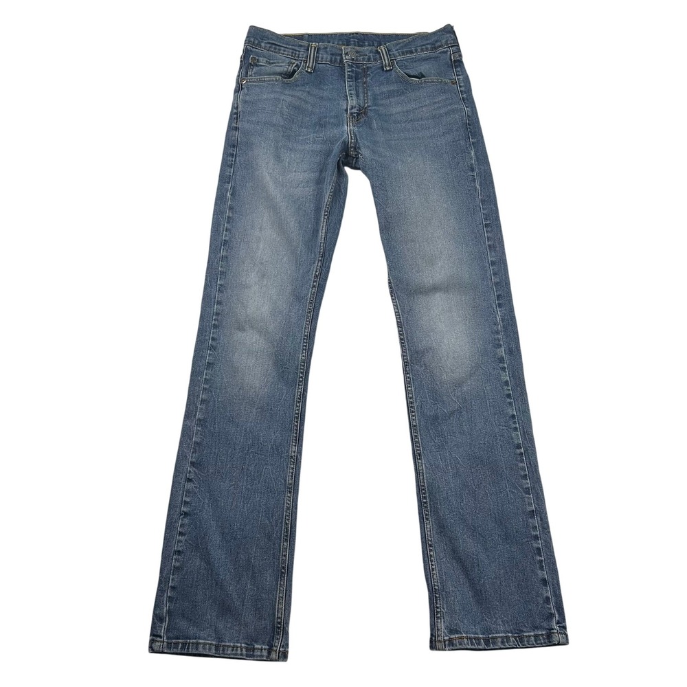 Levis 527 Boot Cut Blue Denim Jeans Mens 32x34 (fits 30x33) Western Work Cowboy